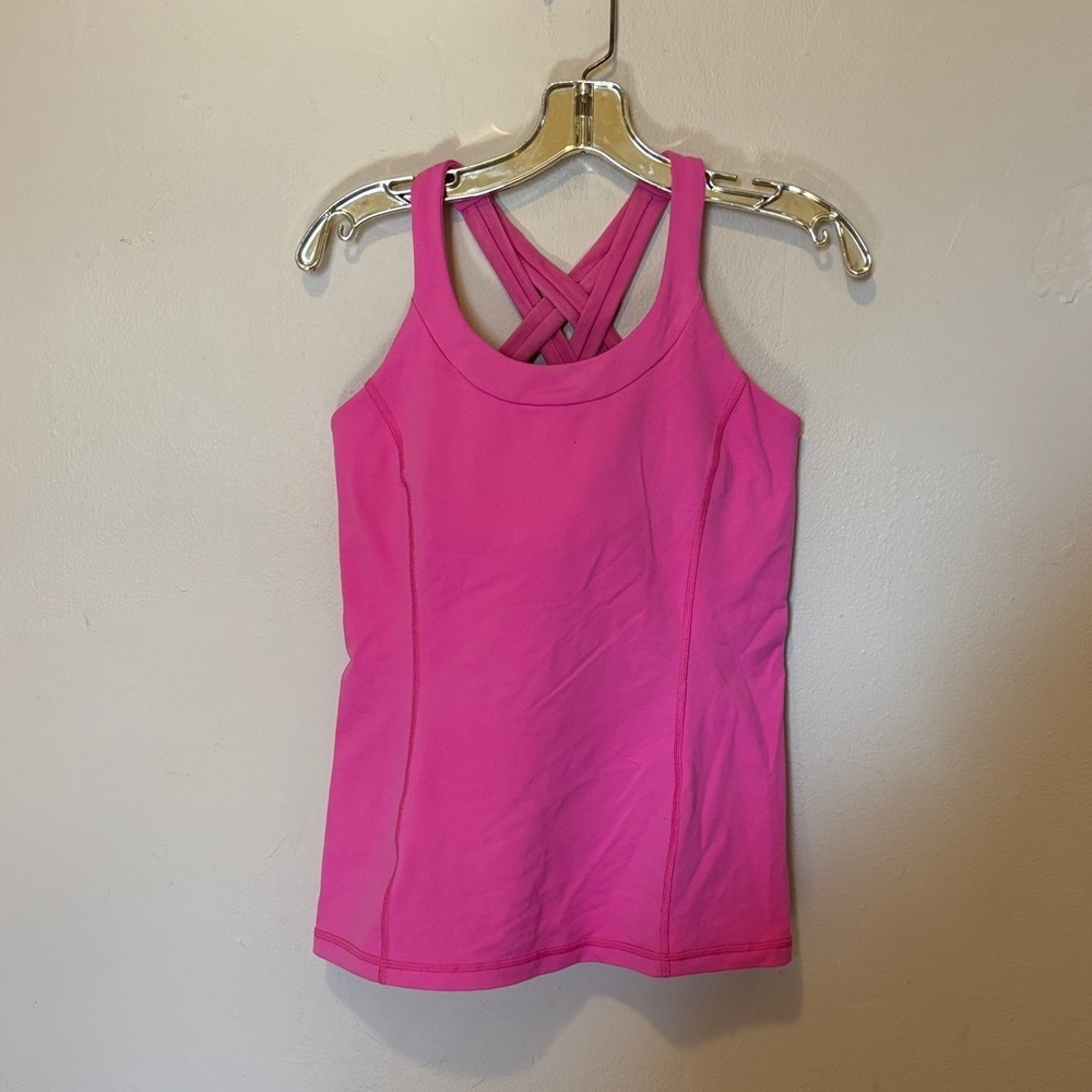 Lululemon Athletica Pink Tank Top
